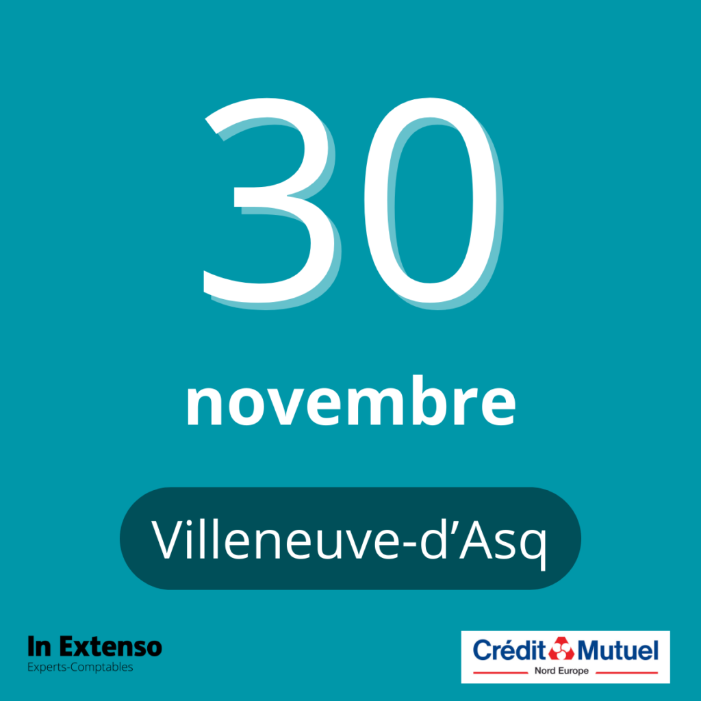 La conférence mécénat de Villeneuve-d'Asq c'est le 30 novembre